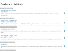Tablet Screenshot of divinitatea.blogspot.com