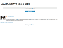Tablet Screenshot of cezarcassiano.blogspot.com