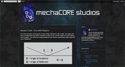 Desktop Screenshot of mechacorestudios.blogspot.com