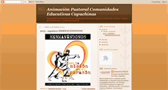 Desktop Screenshot of animacionpastoralcolegios.blogspot.com