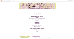 Desktop Screenshot of loliechoses.blogspot.com