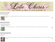 Tablet Screenshot of loliechoses.blogspot.com