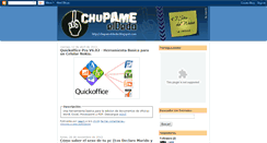 Desktop Screenshot of chupameldedo.blogspot.com