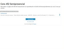 Tablet Screenshot of cens452semipresencial.blogspot.com