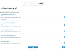 Tablet Screenshot of primetime-arah.blogspot.com