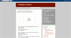 Desktop Screenshot of elblogdelasardana.blogspot.com