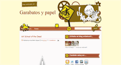 Desktop Screenshot of garabatosypapel.blogspot.com