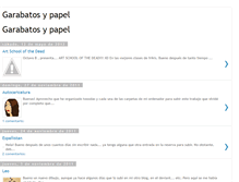 Tablet Screenshot of garabatosypapel.blogspot.com