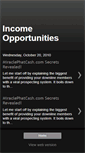 Mobile Screenshot of freeincomeopportunities.blogspot.com