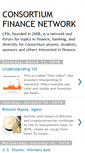 Mobile Screenshot of consortiumfinancenetwork.blogspot.com