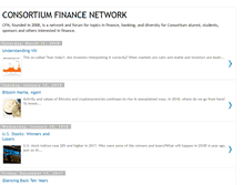 Tablet Screenshot of consortiumfinancenetwork.blogspot.com