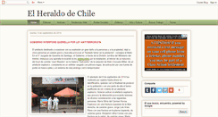 Desktop Screenshot of elheraldodechile.blogspot.com