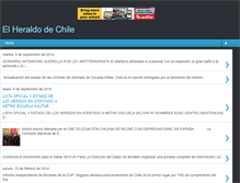 Tablet Screenshot of elheraldodechile.blogspot.com