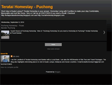 Tablet Screenshot of mutiarapuchonghomestay.blogspot.com