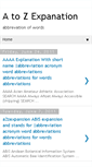Mobile Screenshot of a2zexpansion.blogspot.com