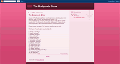 Desktop Screenshot of bodymode.blogspot.com