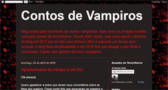 Desktop Screenshot of contosdevampiros.blogspot.com