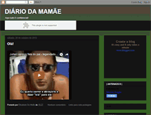 Tablet Screenshot of diario-da-mamae.blogspot.com