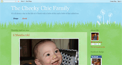 Desktop Screenshot of cheekychicfamily.blogspot.com