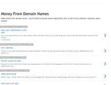 Tablet Screenshot of makemoneyfromdomains.blogspot.com