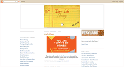 Desktop Screenshot of etsylabslibrary.blogspot.com