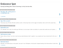 Tablet Screenshot of endurancespot.blogspot.com