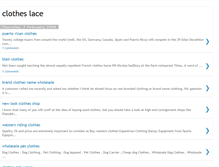 Tablet Screenshot of clothes-lace.blogspot.com