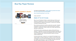 Desktop Screenshot of blue-ray-player-reviews.blogspot.com