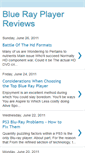 Mobile Screenshot of blue-ray-player-reviews.blogspot.com