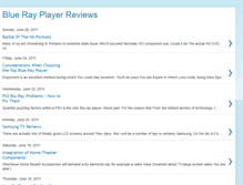 Tablet Screenshot of blue-ray-player-reviews.blogspot.com