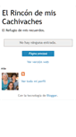 Mobile Screenshot of elrincondemiscachivaches.blogspot.com