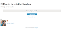 Tablet Screenshot of elrincondemiscachivaches.blogspot.com