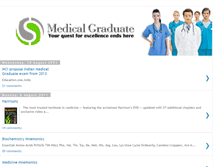 Tablet Screenshot of medicalgraduate.blogspot.com