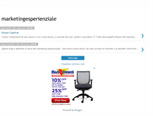 Tablet Screenshot of marketingesperienziale.blogspot.com