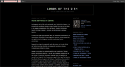 Desktop Screenshot of lordsofthesith.blogspot.com