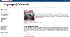Desktop Screenshot of failsworthlanguages.blogspot.com