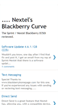 Mobile Screenshot of nextelblackberrycurve.blogspot.com