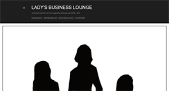 Desktop Screenshot of ladys-business-lounge.blogspot.com
