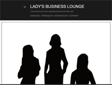 Tablet Screenshot of ladys-business-lounge.blogspot.com