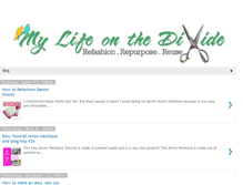 Tablet Screenshot of mylifeonthedivide.blogspot.com