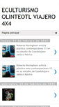 Mobile Screenshot of eculturismoolinteotlviajero4x4.blogspot.com
