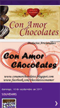 Mobile Screenshot of conamorchocolates.blogspot.com