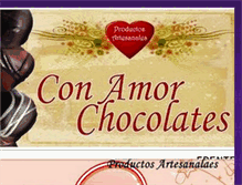 Tablet Screenshot of conamorchocolates.blogspot.com