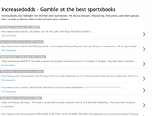 Tablet Screenshot of increasedodds.blogspot.com