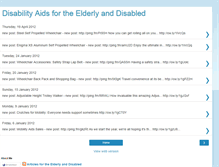 Tablet Screenshot of disabilityaids.blogspot.com