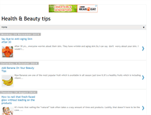 Tablet Screenshot of beautyhealth-tips.blogspot.com