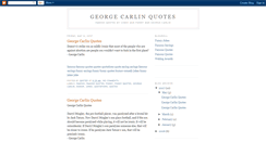 Desktop Screenshot of george-carlin.blogspot.com