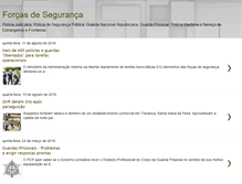 Tablet Screenshot of forcas-de-seguranca.blogspot.com