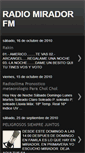 Mobile Screenshot of fmmirador.blogspot.com