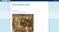 Desktop Screenshot of konvergencias.blogspot.com
